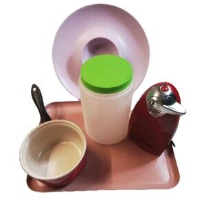 Kitchen‎ Random Items Can Opener/Saucepan /Storage Container / Chip& Dip Platter